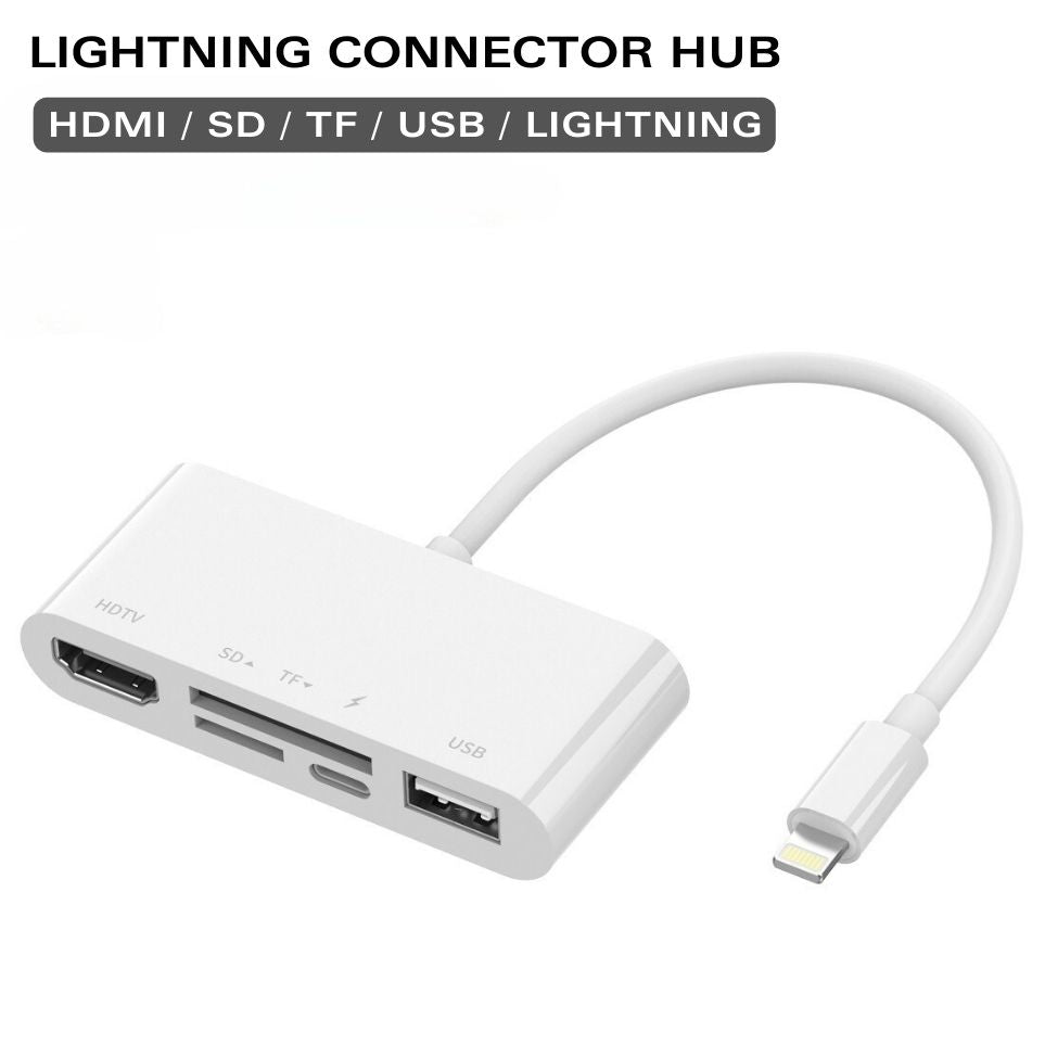 5-in-1 Lightning Connector Hub